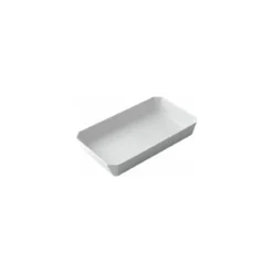 Plat ravier mélamine blanc 29,5 x 17 x 4,5 cm