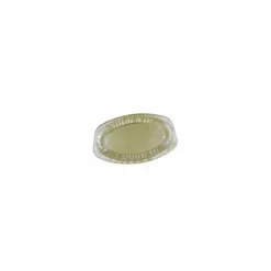 Plat traiteur ovale en aluminium 55 x 36 cm - par 10