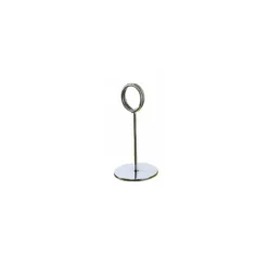 Porte étiquette inox à pied 7 cm - par 10