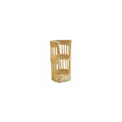 Porteuse ronde tradition osier ø 27,5 x 52 cm