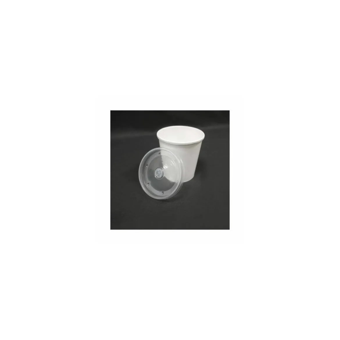 Pot carton blanc 480 ml - par 25