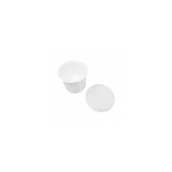 Pot plastique PP avec couvercle 500 ml - par 250