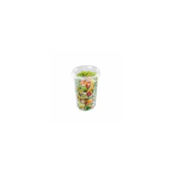 Pot Tusipack PET cristal 1000 ml - par 50