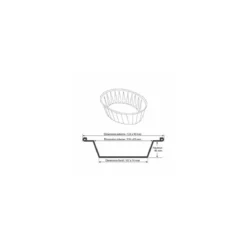Ramequin aluminium RO 251 25,1 cl - par 100