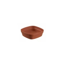 Ravier carré Terracotta Liliroc 11 x 11 cm - par 24