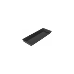 Ravier plexi GN 2/5 noir H. 4 cm 53 x 20 cm