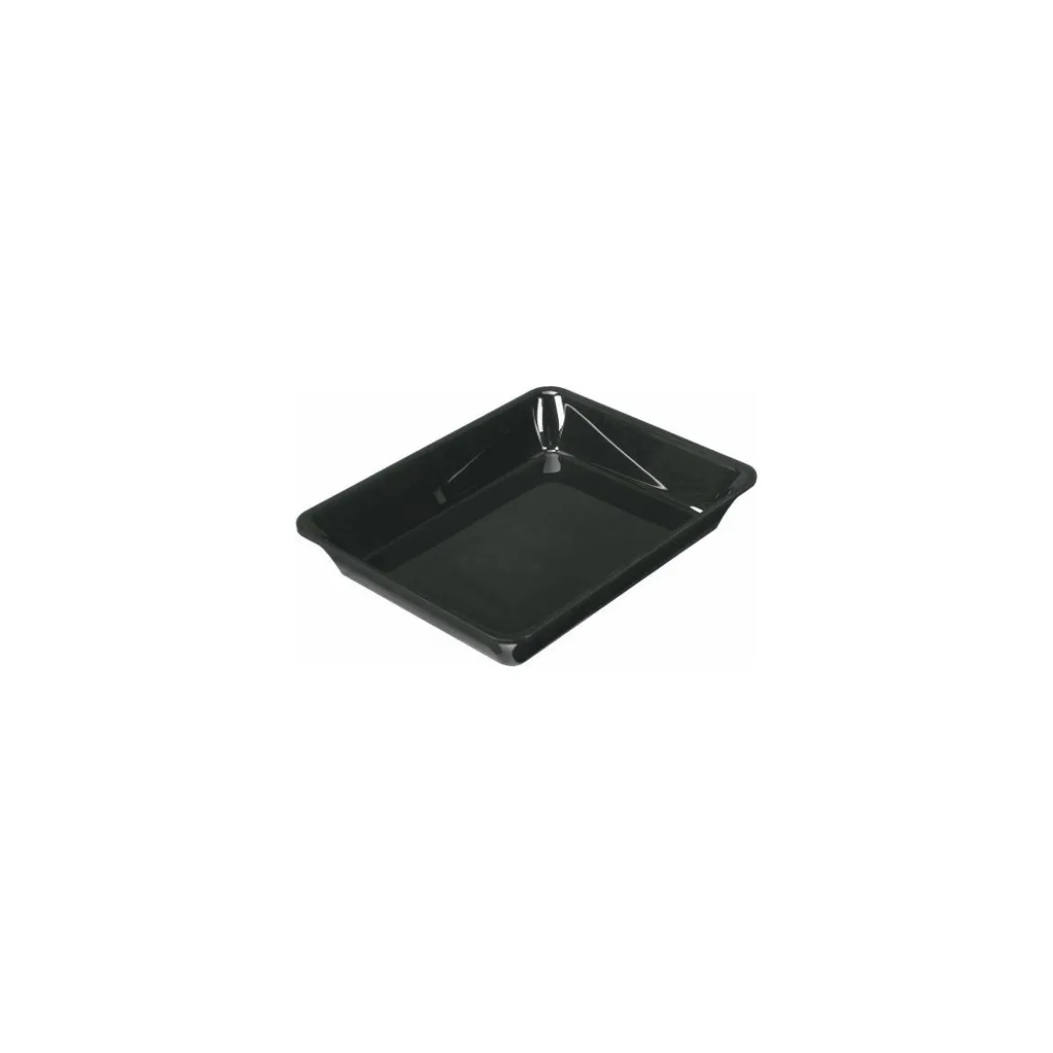 Ravier plexi GN 1/2 noir H. 5 cm 32,5 x 26,5 cm