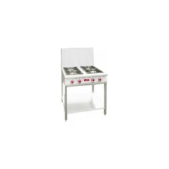 Réchaud 4 feux 7,5 Kw 80 x 92,5 x 22 cm