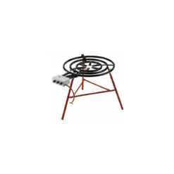 Réchaud à paella ø 80 cm avec thermocouple et piètement Garcima
