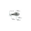 Réchaud à paella Pro ø 60 cm avec thermocouple et piètement Garcima