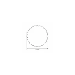 Rond patissier festonné ø 270 mm - par 250