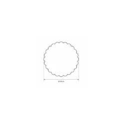 Rond patissier festonné ø 290 mm - par 250