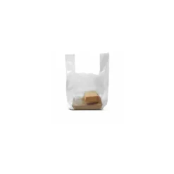 Sac bretelles plastique BD 50 microns transparent 35 x 15 + 15 x 55 cm - par 500