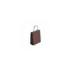 Sac cabas chocolat à poignées torsadées 18 x 8 x 22 cm - par 50