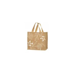 Sac en jute imprimé végétal - par 25
