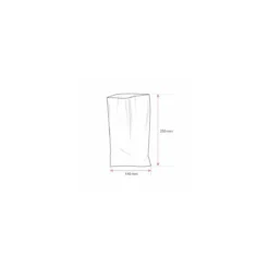 Sachet cellophane plat 14 x 25 cm - par 100