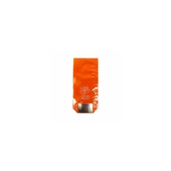 Sachet confiseur fond carton JOYEUSES PAQUES ORANGE 10 x 22 cm - par 100