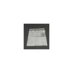 Sachet kraft blanc ouvert 2 côtés