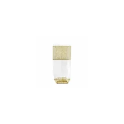 Sachet plastique fond carton "Dentelle or" 14 x 30,5 cm - par 100