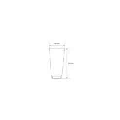 Sachet plastique fond carton "Dentelle blanche" 10 x 22 cm - par 100