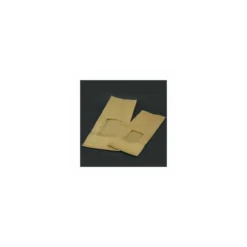 Sachet SOS kraft brun vergé avec fenêtre 8,5 + 5 x 21,5 cm - par 100