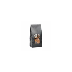 Sachet SOS kraft noir avec fenêtre 13,5 + 7,5 x 31,5 cm - par 100