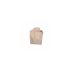 Sac kraft brun à poignées plates 45 x 17 x 47 cm - par 150