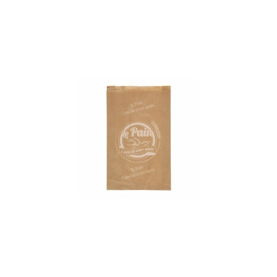 Sac à pain kraft blanc 41 x 25 + 3,2 cm - par 250