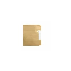 Sac à pain kraft brun avec fenêtre 19 + 7 x 36 cm (2 baguettes)- par 1000