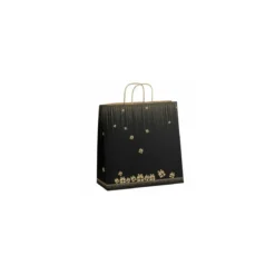 Sac papier kraft à poignées torsadées 