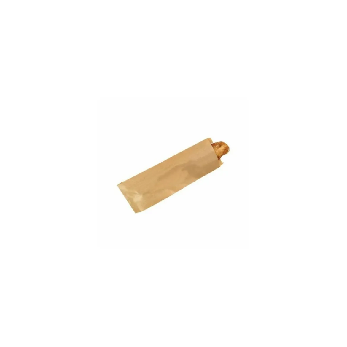 Sac sandwich kraft brun 10 + 4 x 35 cm - par 1000