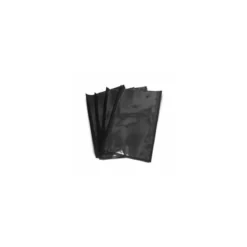 Sac sous vide lisse fond noir 90 microns 25 x 35 cm - par 100