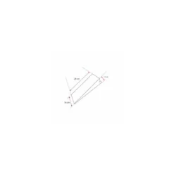 Sacs plastique PEBD 200 cl 50 µ - 28 x 16 + 6 cm - par 500