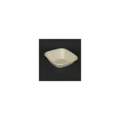 Saladier carré biseauté pulpe de canne 750 ml - par 50