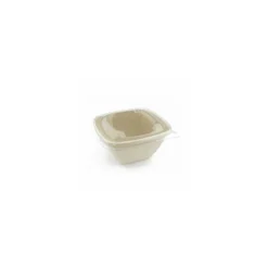 Saladier carré pulpe de canne 500 ml - par 50