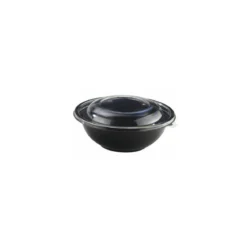 Saladier PET noir 0,75 L ø 18 cm - par 360