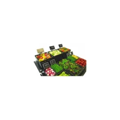 Saladier rectangulaire Chunky Crock mélaminé noir 1,5 L