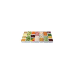 Saladier rectangulaire Chunky Crock melaminé blanc 1,5 L