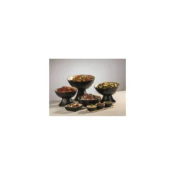 Saladier rond Frida mélamine bois/noir ø 15 cm 0,44 L