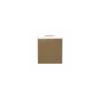 Serviette cocktail double point chocolat 20 x 20 cm - par 100