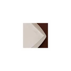 Serviette cocktail double point blanche 20 x 20 cm - par 100