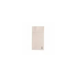 Serviette kangourou ouate recyclée pour couverts 40 x 40 cm - par 50
