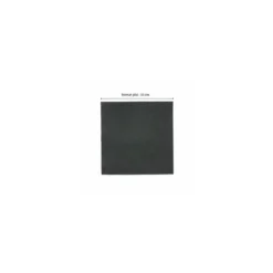 Serviette ouate noire 20 x 20 cm - par 100