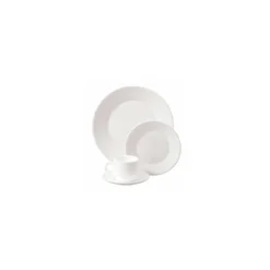 Soucoupe à déjeuner blanche verre trempé ø 15,3 cm - par 6