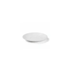 Soucoupe à déjeuner blanche verre trempé ø 15,3 cm - par 6