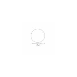 Support blanc rond Ø 29 cm - par 250