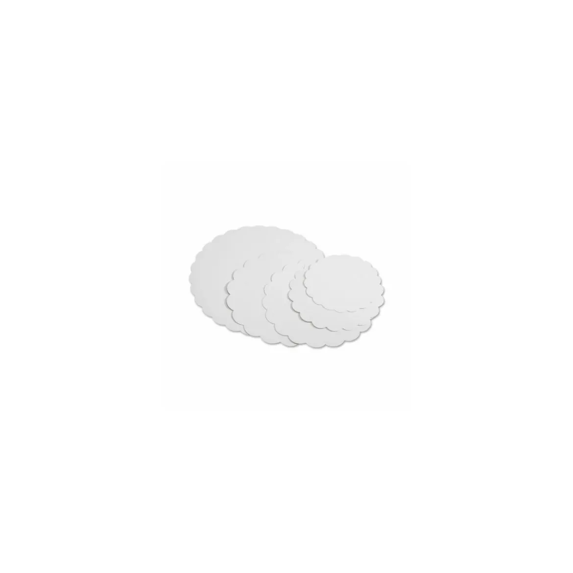 Support blanc rond Ø 29 cm - par 250