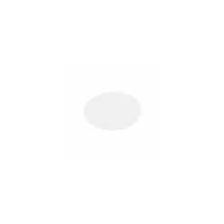 Support carton rond festonné blanc Ø 19 cm - par 250