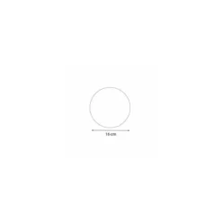 Support carton rond or double face Ø 16 cm - par 100