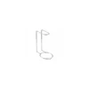 Support de présentation plat en inox 23 x 19 x 12,9 cm